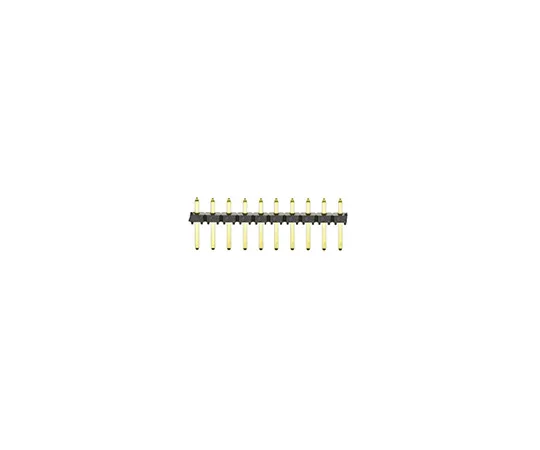 63-5080-48 Samtec Flex Stack TLW, 10 Way, 1 Row, Straight Pin Header TLW-110-05-G-S