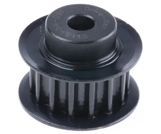 63-6572-35 RS PRO Timing Belt Pulley, Steel 9mm Belt Width x 5mm Pitch, 15 Tooth 182-587
