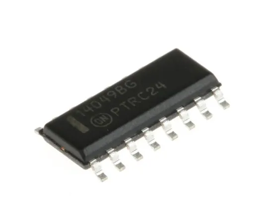 63-4965-41 ON Semiconductor MC14049BDG, Hex-Channel Inverting Buffer, 16-Pin SOIC MC14049BDG