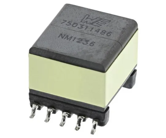 63-5065-70 1:10 Surface Mount Flyback Transformer, 100μH, 0.22Ω 750311486