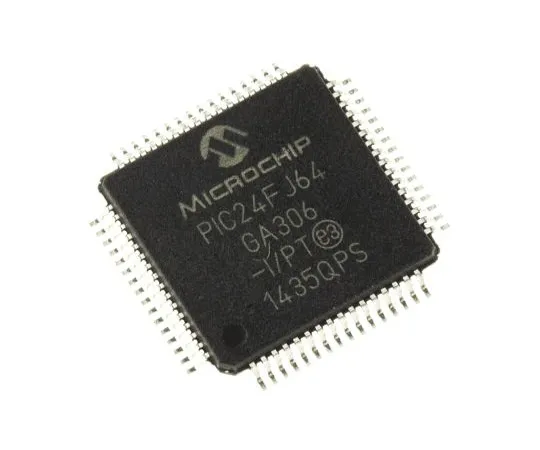 63-5059-07 Microchip PIC24FJ64GA306-I/PT, 16bit PIC Microcontroller, 32MHz, 64 kB Flash, 64-Pin TQFP PIC24FJ64GA306-I/PT