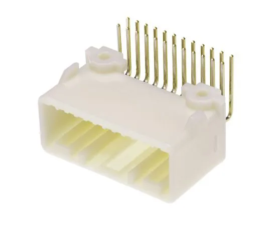 63-4999-73 TE Connectivity MULTILOCK 025 Female PCB Header, 2.2mm Pitch, 24 Way, 2 Row Right Angle 1318853-2