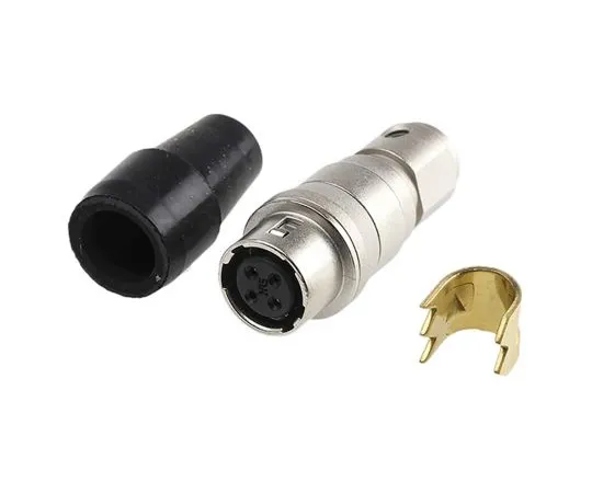 63-5079-37 Hirose HR10 Series Micro Cable Mount Connector, 4 contacts Socket HR10A-7J-4S(73)