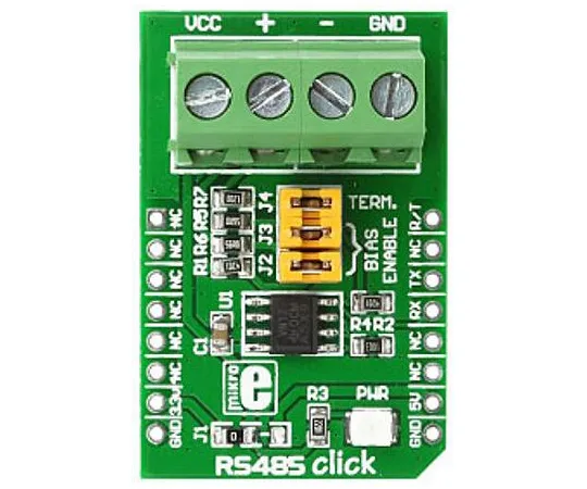 63-5181-28 MikroElektronika, MikroBus Click RS-485 Interface Add On Board - MIKROE-989 MIKROE-989