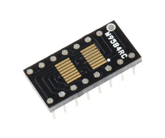 63-5047-20 Winslow Straight Through Hole Mount 0.65 mm, 2.54 mm Pitch IC Socket Adapter, 16 Pin Female SOP to 16 Pin Male DIP W9584RC