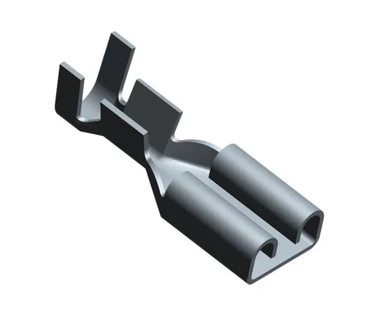 63-4951-70 TE Connectivity FASTON .187 Series, Uninsulated Crimp Quick Disconnect Terminal, 4.75 x 4.75mm Tab Size, 20 → 16 170037-2