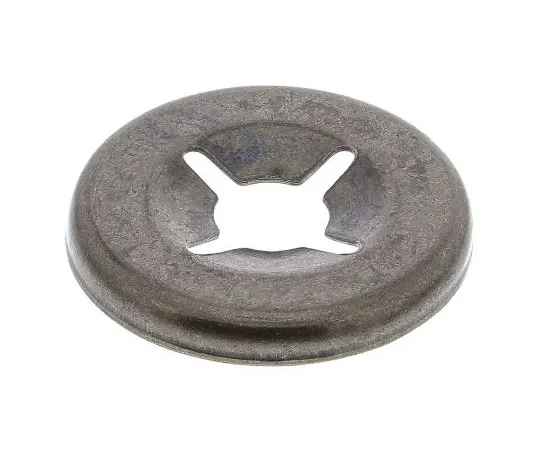 63-6568-70 Enamelled Steel Open Push-On Fastener for 3mm Shaft 172-329