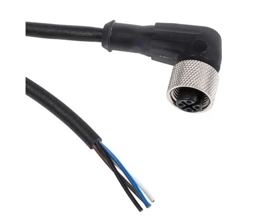 63-4973-56 Telemecanique Sensors M12 4-Pin Female Connector for *** with OsiSense XU Series XZCP1241L2