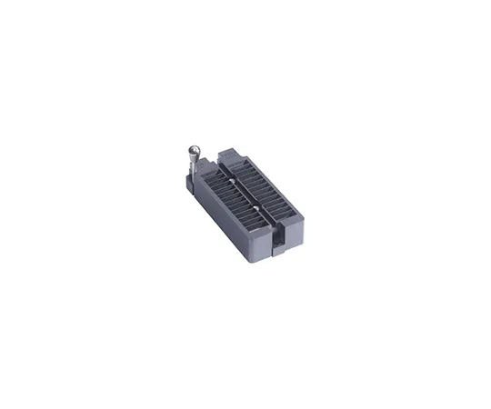 63-4997-56 Aries Electronics 2.54mm Pitch 24 Way Through Hole Universal ZIF Test Socket 24-6554-11
