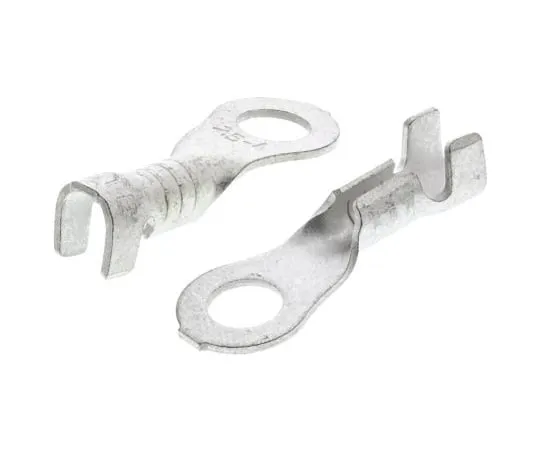 63-4965-26 JST LRB Series Uninsulated Crimp Ring Terminal, M4 Stud Size, 1mm² to 2.5mm² Wire Size LRB-2.5T-M4