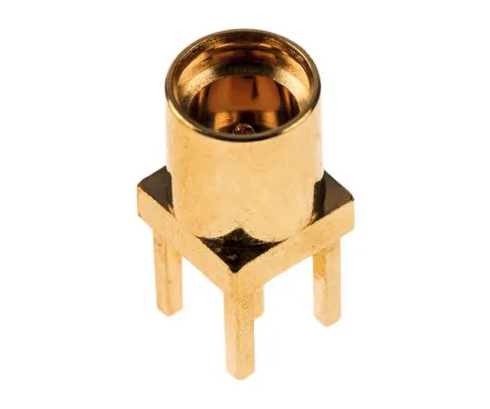 63-4981-30 Amphenol 50Ω Straight Through Hole MMCX Connector, jack, Solder Termination, 0 → 6GHz MMCX6251N1-3GT30G-50