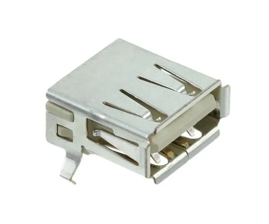 63-5174-71 TE Connectivity Right Angle PCB Mount, Version 2.0 Type A USB Connector, Receptacle 292303-7