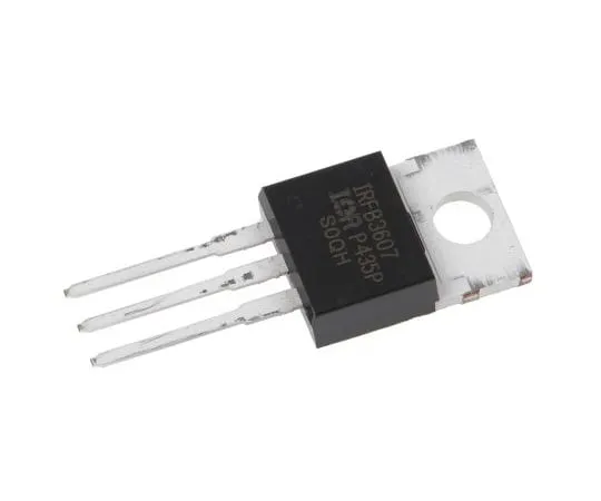 63-4966-04 IRFB3607PBF N-Channel MOSFET, 80 A, 75 V HEXFET, 3-Pin TO-220AB Infineon IRFB3607PBF