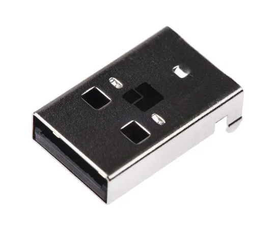 63-5038-51 Lumberg Right Angle Through Hole, Version 2.0 Type A USB Connector, Plug 2410 08