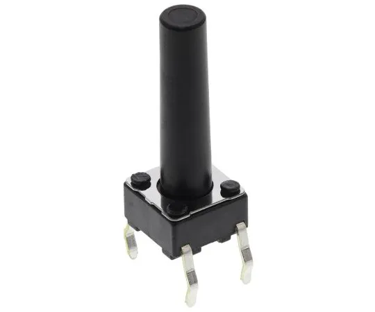63-5066-62 Black Stem Tactile Switch, Single Pole Single Throw (SPST) 50 mA @ 12 V dc 17mm SKHHDHA010