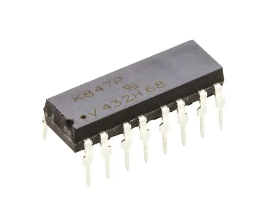 63-4993-33 Vishay, K847PH DC Input Transistor Output Quad Optocoupler, Through Hole, 16-Pin DIP K847PH