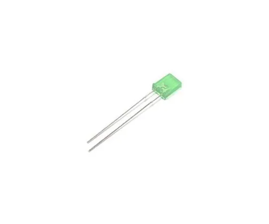 63-5151-63 2.5 V Green LED Rectangular Through Hole, Kingbright L-103GDT L-103GDT