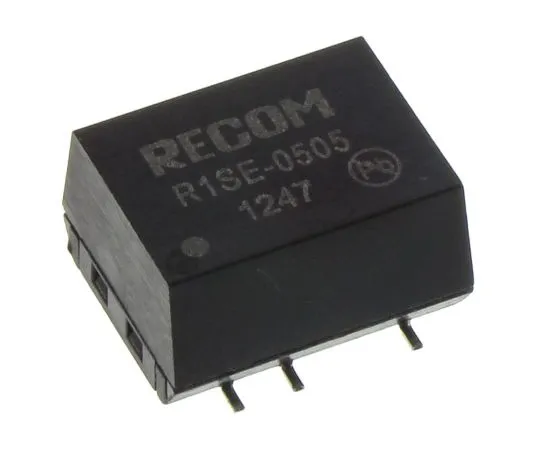 63-5085-32 Recom R1SE 1W Isolated DC-DC Converter Surface Mount, Voltage in 4.5 → 5.5 V dc, Voltage out 5V dc R1SE-0505