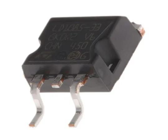 63-4961-66 STMicroelectronics LD1085D2T33R, LDO Regulator, 3A, 3.3 V, ±1% 3-Pin, D2PAK LD1085D2T33R