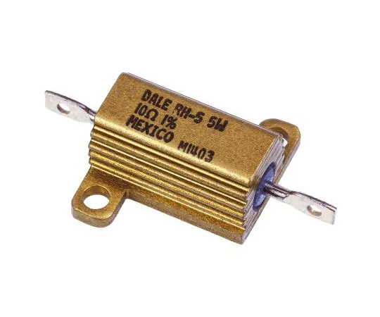 63-4957-31 Vishay RH005 Series Aluminium Ho***d Axial Wire Wound Panel Mount Resistor, 10Ω ±1% 7.5W RH00510R00FE02