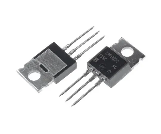 63-4993-10 IRF9520PBF P-Channel MOSFET, 6.8 A, 100 V, 3-Pin TO-220AB Vishay IRF9520PBF