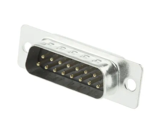 63-5100-70 MH Connectors MHDB Series Cable Mount, 15 Pin D-sub Connector Plug, Shell Size A MHDB15SP
