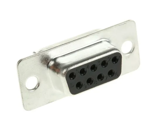 63-5100-77 MH Connectors MHDD Series, 9 Way PCB D-sub Connector Socket, 2.77mm Pitch MHDD9-F-T-B-S