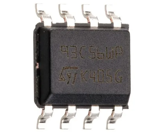 63-4960-82 STMicroelectronics M93C56-WMN6TP, 2kbit Serial EEPROM Memory, 200ns 8-Pin SOIC Serial-Microwire M93C56-WMN6TP