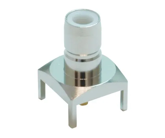 63-5172-90 Yuetsu Through Hole Standard SMB Connector, 50Ω Impedance, Solder Termination 080-0040