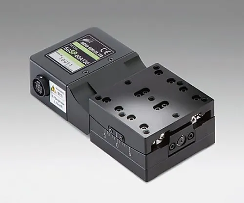 61-6985-10 Small Automatic Gonio Stage Rotation Center Height 75mm Stage Height 35mm SGSP-60A75