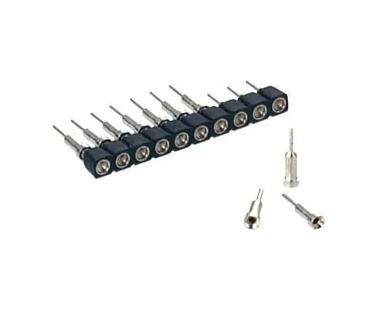 63-4983-36 10 Way Preci-Dip Straight Through Hole 2.54mm Socket Contact Carrier, Solder, 3A 100 V ac, 150 V dc 712-87-110-41-001101