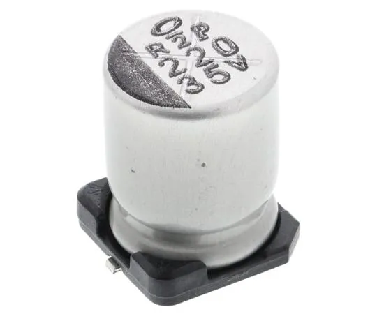 63-5041-69 Nichicon 220μF 35V dc Aluminium Electrolytic Capacitor, Surface Mount 8 (Dia.) x 10mm +105°C 8mm 3.1mm UWT1V221MNL1GS