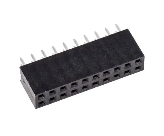 63-4950-95 HARWIN 2.54mm Pitch 20 Way 2 Row Straight PCB Socket, Through Hole, Solder Termination M20-7831046