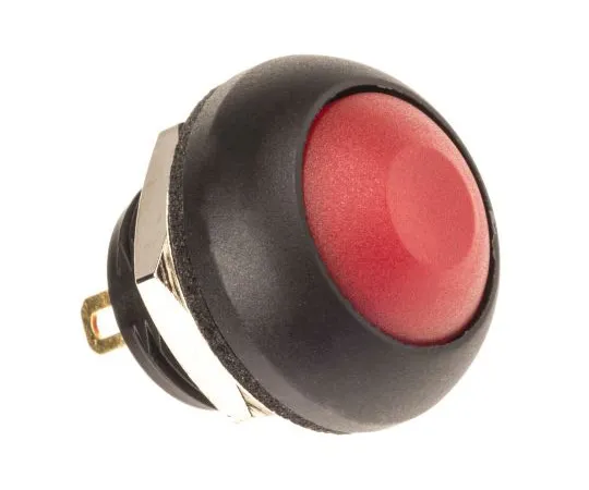 63-4983-56 KNITTER-SWITCH Single Pole Single Throw (SPST) Momentary Miniature Push Button Switch, IP67, 12.9 (Dia.)mm, Panel Mount DPW1CGR