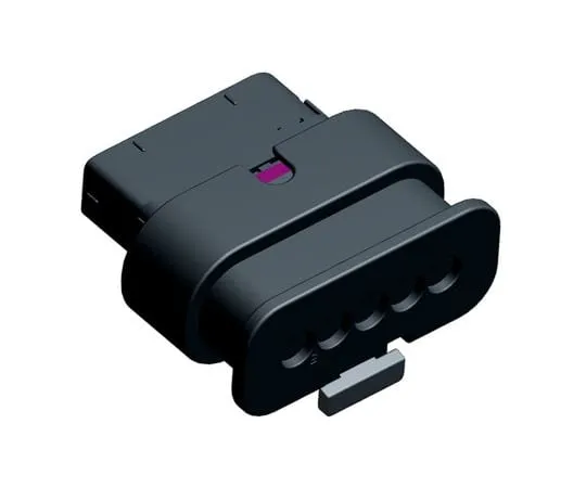 63-5174-67 TE Connectivity MCON Series, 1 Row 5 Way In-Line Mount Socket Housing 1-1718806-1