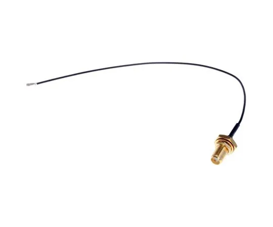 63-5108-88 RS Pro Black Female SMA to Male U.FL RF Coaxial Cable, 50 Ω 794-2838