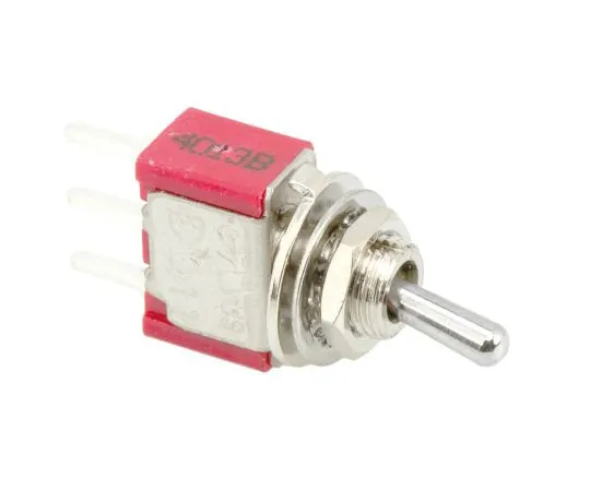 63-5035-80 RS PRO Single Pole Double Throw (SPDT) Toggle Switch, Latching, PCB 734-7090
