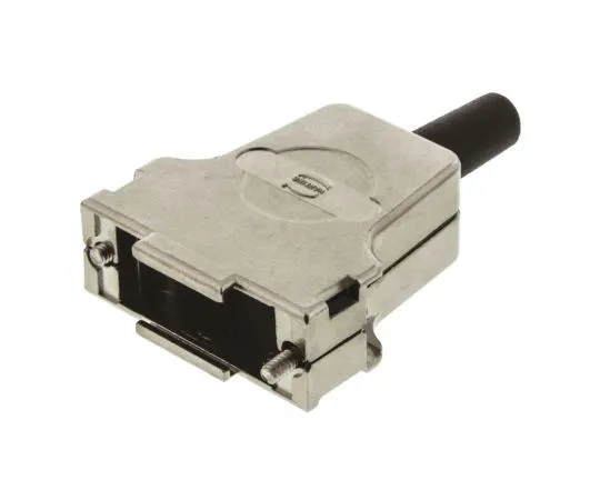 63-4970-78 Harting D-sub Series Metal D-sub Connector Backshell, 15 Way, Strain Relief 9670150344