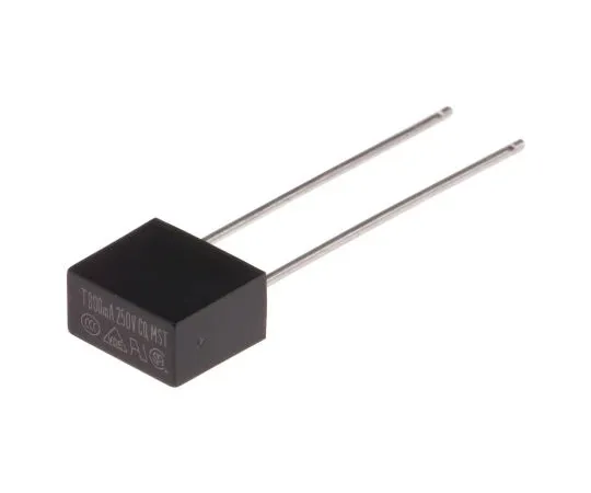 63-5081-87 RS PRO 800mA Radial T Non-Resettable Wire Ended F***, 250V 767-5030