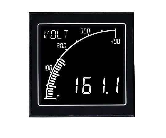 63-5171-70 Trumeter Shunt Meter DC, LCD Display 4-Digits 0.1 %, 68 x 68 mm APM-SHUNT-ANO