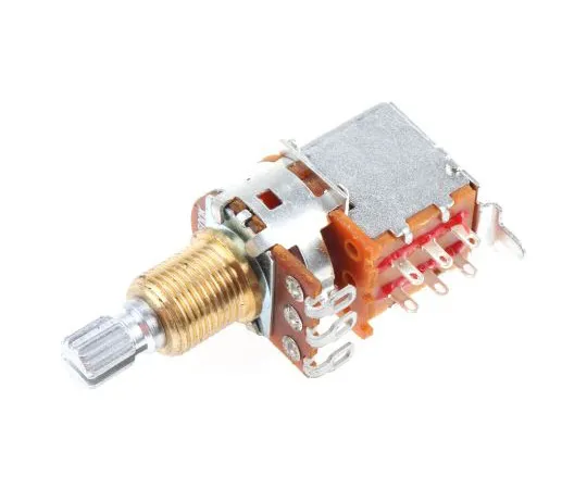 63-5085-10 Bourns 1 Gang Rotary Carbon Potentiometer with a 6 mm Dia. Shaft, 500kΩ, ±20%, 0.1W, Audio PDB183-GTR01-504A2 PDB183-GTR01-504A2