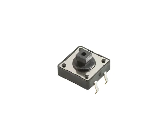 63-5097-49 Black Button Tactile Switch, Single Pole Single Throw (SPST) 50 mA @ 12 V dc 3.8mm Through Hole 430476073716