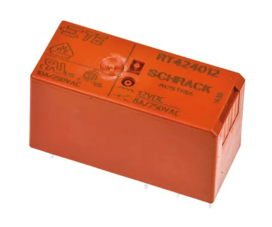 63-4947-51 TE ConnectivityRT2 DPDT Non-Latching Relay PCB Mount, 12V dc Coil, 8A RT424012 6-1393243-3