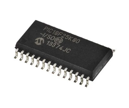 63-5009-62 Microchip PIC18F25K80-I/SO, 8bit PIC Microcontroller, 64MHz, 32 kB Flash, 28-Pin SOIC PIC18F25K80-I/SO