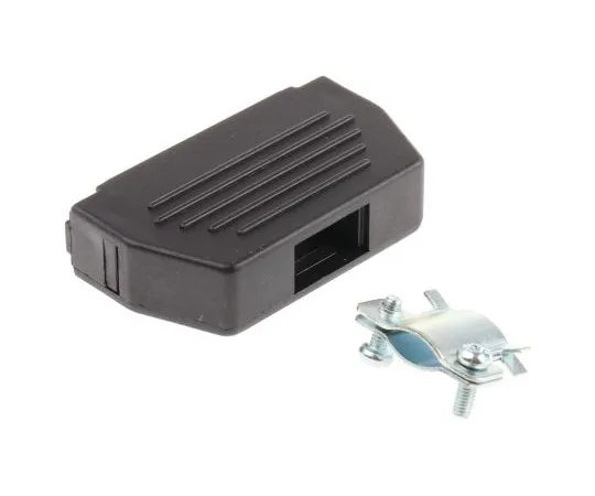 63-5016-66 MH Connectors MHED Series Thermoplastic Angled, Straight D-sub Connector Backshell, 25 Way, Strain Relief DS25S
