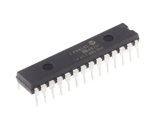63-5009-66 Microchip PIC18F26K80-I/SP, 8bit PIC Microcontroller, 64MHz, 64 kB Flash, 28-Pin SPDIP PIC18F26K80-I/SP