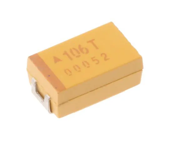63-4976-19 AVX Tantalum Capacitor 10μF 50V dc MnO2 Solid ±10% Tolerance TAJ Series TAJD106K050RNJ