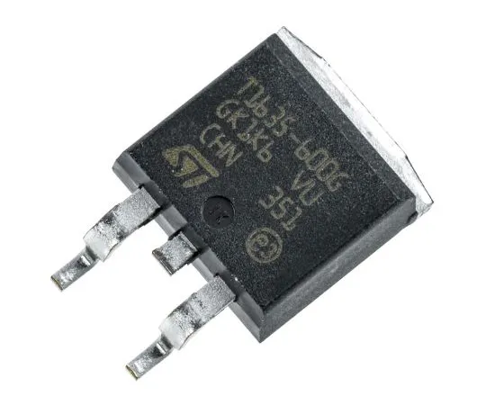 63-4962-55 T1635-600G 16A, 600V, TRIAC, Gate Trigger 1.3V 35mA, 3-pin, Surface Mount, D2PAK (TO-263) STMicroelectronics T1635-600G