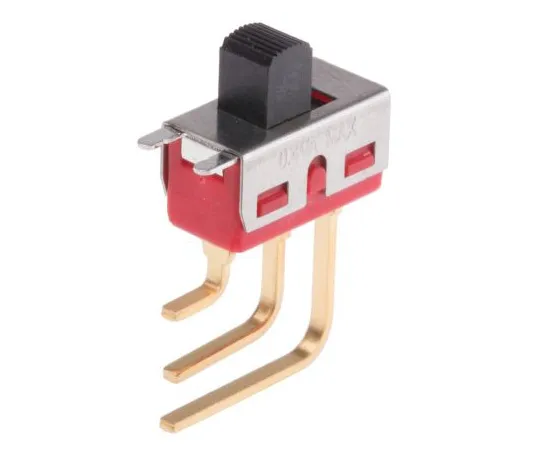 63-5036-35 PCB Slide Switch Single Pole Double Throw (SPDT) Latching 400 mA @ 20 V Slide 734-7309