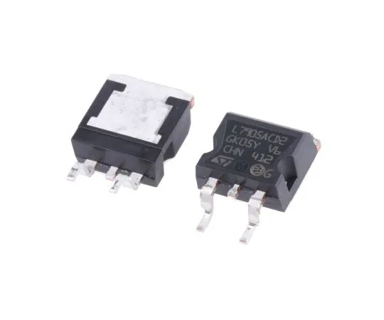 63-4961-84 STMicroelectronics, -5 V Linear Voltage Regulator, 1.5A, 1-Channel Negative, ±2% 3-Pin, D2PAK L7905ACD2T-TR L7905ACD2T-TR